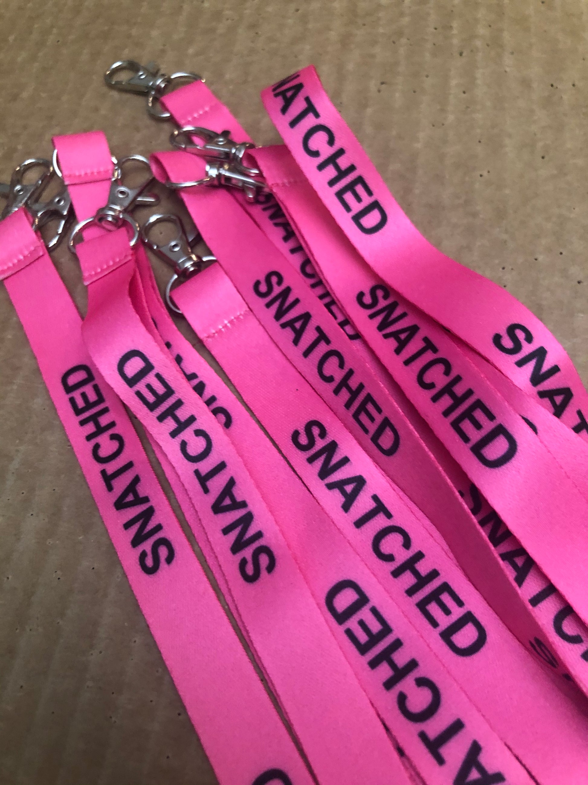 Neck Lanyard to secure  surgical drains while showering