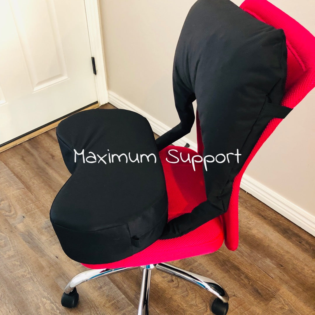 BBL cushion with back support