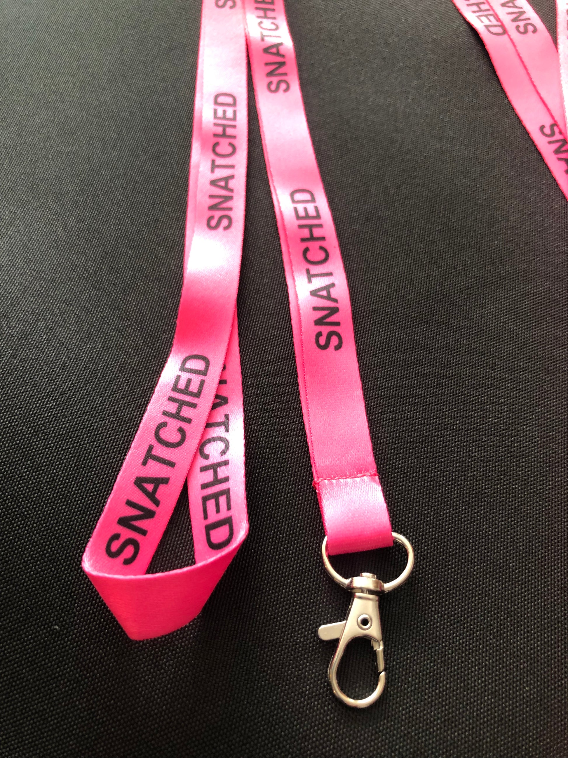 Neck Lanyard to secure  surgical drains while showering